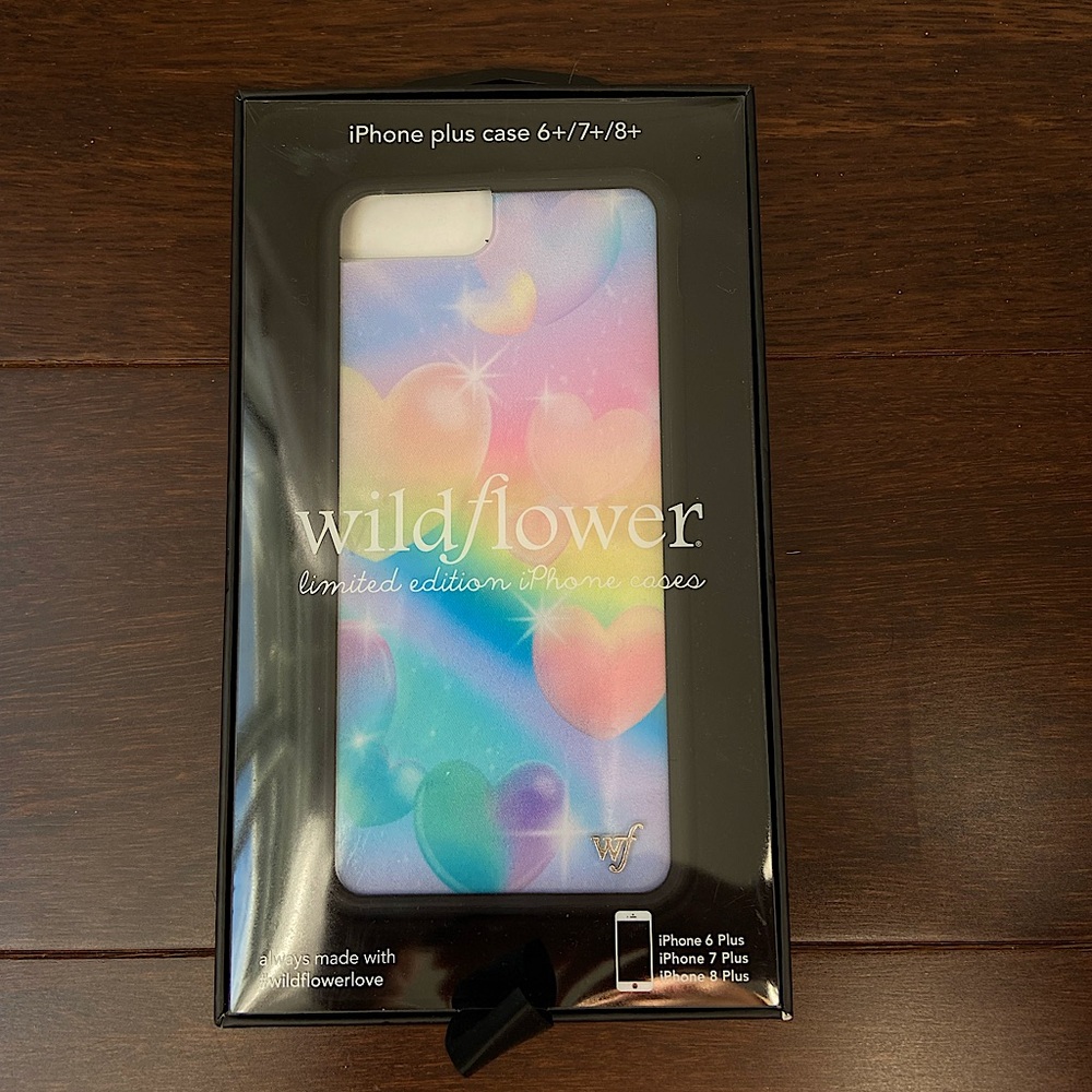 Wildflower heavenly hearts for iPhone 6+/7+/8+